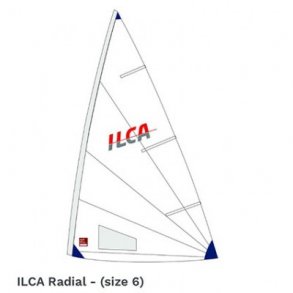 ILCA 6 seil (Radial)