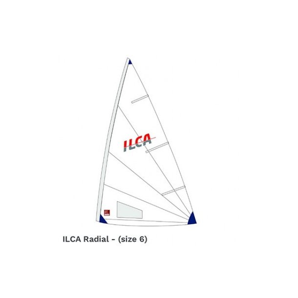 ILCA 6 seil (Radial)